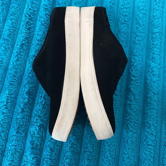 STAJEEKUM BLACK SUEDE SNEAKERS SLIDES - Picture 2 of 8